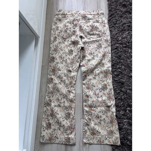ANN MASHBURN FLORAL JEANS 28 Marvin Italy - Picture 2 of 5